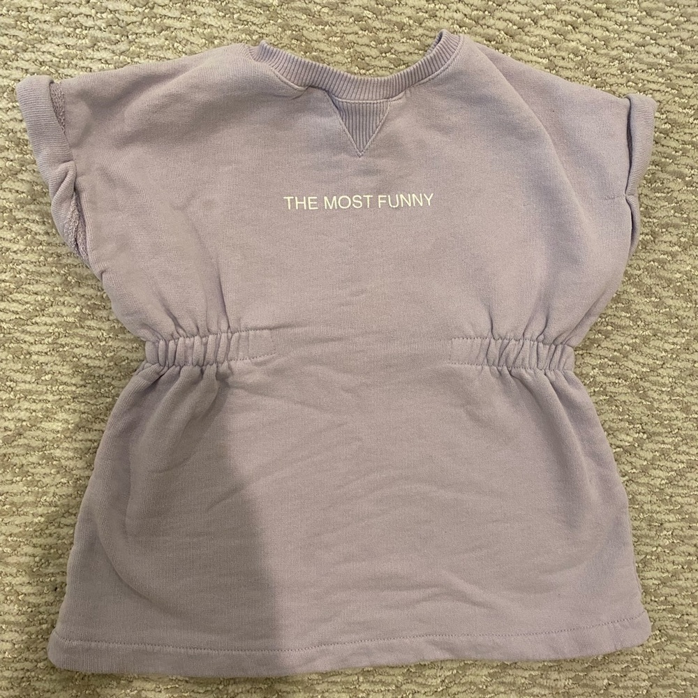 Zara sweatshirt dress